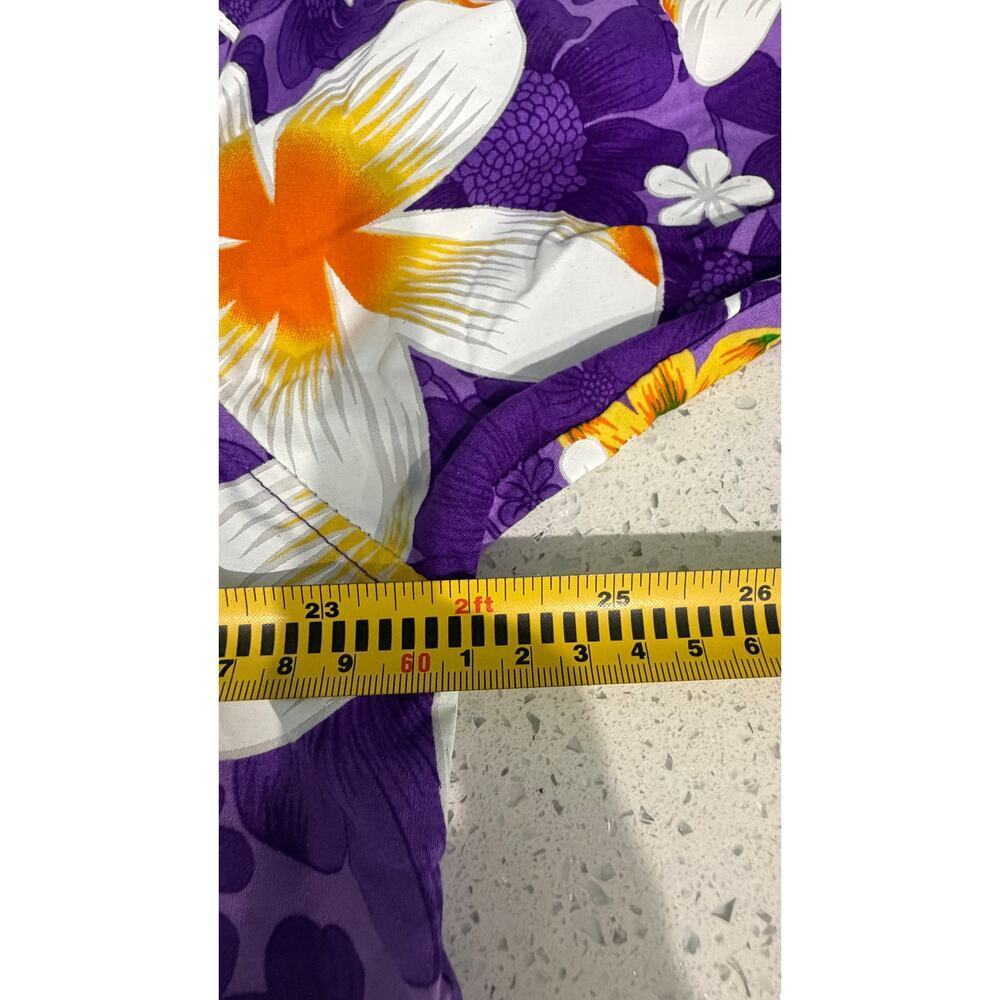 Khamlaingaen Thai Hawaiian Shirt Exotic Purple Size XXL - Picture 4 of 5